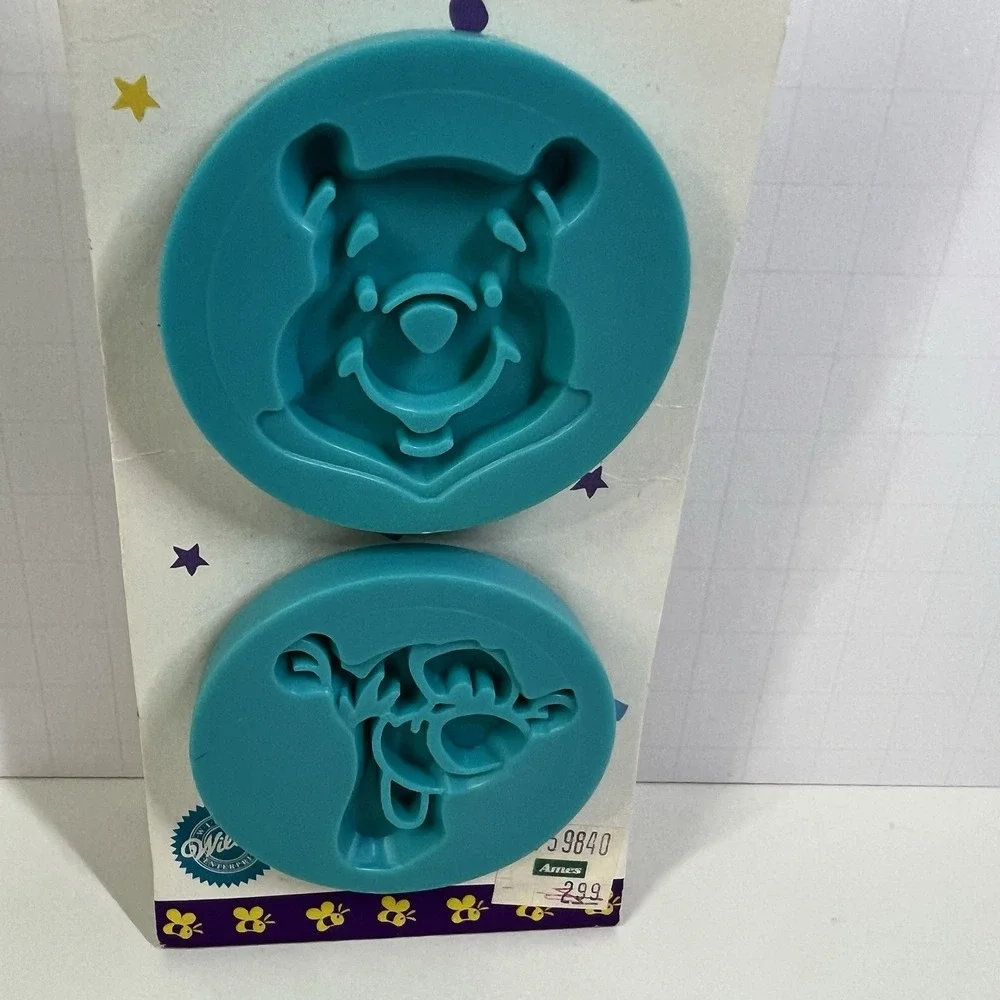 Vintage 1997‎ Wilton Winnie The Pooh Cookie Stamp Set Pooh Tigger Disney NIP